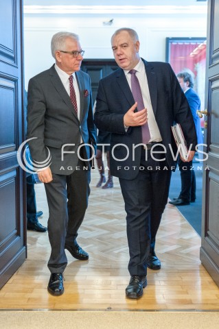  06.02.2018 WARSZAWA<br />POSIEDZENIE RADY MINISTROW<br />N/Z JACEK SASIN JACEK CZAPUTOWICZ<br /> 
