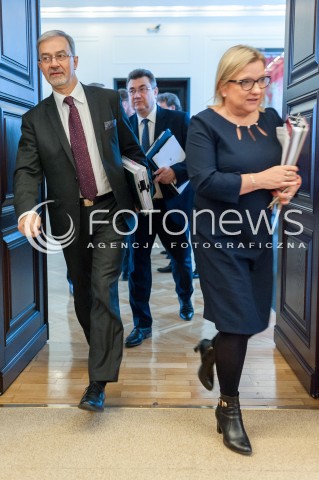  06.02.2018 WARSZAWA<br />POSIEDZENIE RADY MINISTROW<br />N/Z JERZY KWIECINSKI BEATA KEMPA<br /> 