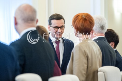 Posiedzenie Rady Ministrów w Warszawie