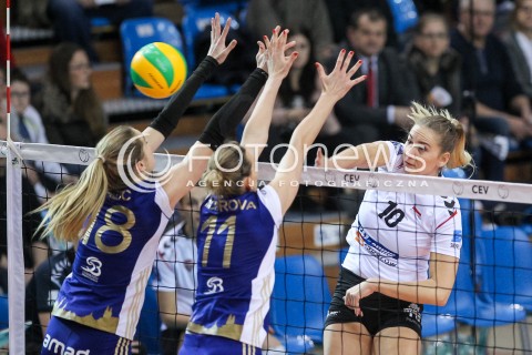  07.02.2018 RZESZOW POLAND<br />SIATKOWKA LIGA MISTRZYN <br />2018 CEV VOLLEYBALL CHAMPIONS LEAGUE - WOMEN <br />MECZ DEVELOPRES SKYRES RZESZOW - VOLERO ZURICH <br />N/Z ADELA HELIC <br /> 