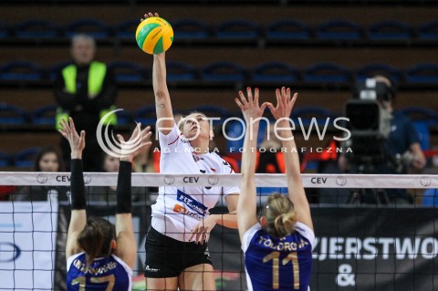 07.02.2018 RZESZOW POLAND<br />SIATKOWKA LIGA MISTRZYN <br />2018 CEV VOLLEYBALL CHAMPIONS LEAGUE - WOMEN <br />MECZ DEVELOPRES SKYRES RZESZOW - VOLERO ZURICH <br />N/Z ADELA HELIC <br /> 
