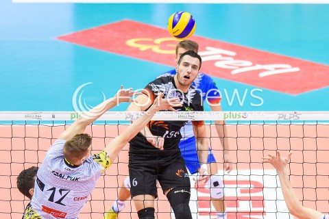  07.02.2018 GDANSK<br />SIATKOWKA - PLUS LIGA SEZON 2017/2018<br />MECZ TREFL GDANSK - JASTRZEBSKI WEGIEL<br />N/Z DAMIAN BORUCH<br /> 