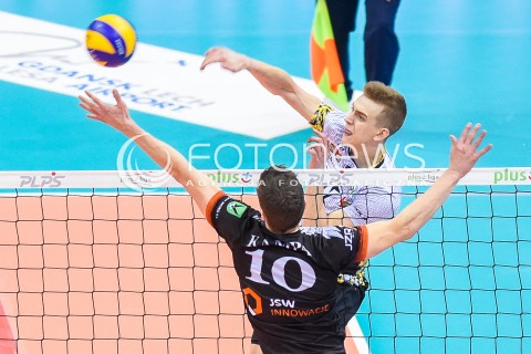  07.02.2018 GDANSK<br />SIATKOWKA - PLUS LIGA SEZON 2017/2018<br />MECZ TREFL GDANSK - JASTRZEBSKI WEGIEL<br />N/Z ARTUR SZALPUK<br /> 