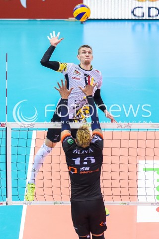  07.02.2018 GDANSK<br />SIATKOWKA - PLUS LIGA SEZON 2017/2018<br />MECZ TREFL GDANSK - JASTRZEBSKI WEGIEL<br />N/Z DAMIAN SCHULZ<br /> 