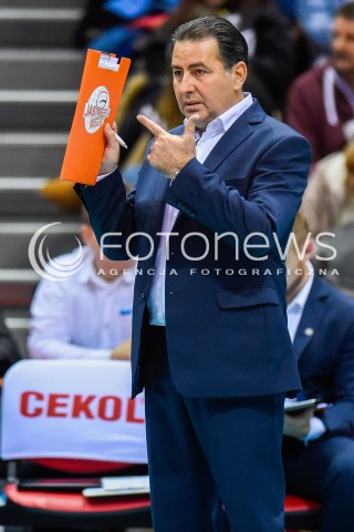  07.02.2018 GDANSK<br />SIATKOWKA - PLUS LIGA SEZON 2017/2018<br />MECZ TREFL GDANSK - JASTRZEBSKI WEGIEL<br />N/Z FERDINANDO DE GIORGI<br /> 