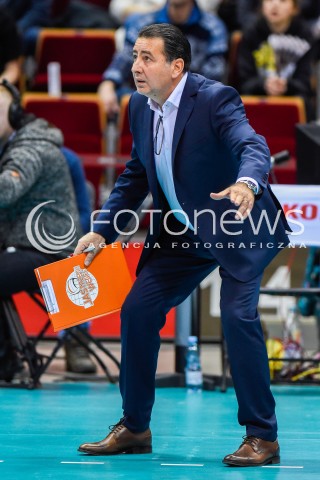  07.02.2018 GDANSK<br />SIATKOWKA - PLUS LIGA SEZON 2017/2018<br />MECZ TREFL GDANSK - JASTRZEBSKI WEGIEL<br />N/Z FERDINANDO DE GIORGI<br /> 