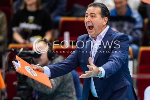  07.02.2018 GDANSK<br />SIATKOWKA - PLUS LIGA SEZON 2017/2018<br />MECZ TREFL GDANSK - JASTRZEBSKI WEGIEL<br />N/Z FERDINANDO DE GIORGI<br /> 