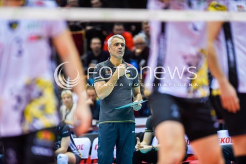  07.02.2018 GDANSK<br />SIATKOWKA - PLUS LIGA SEZON 2017/2018<br />MECZ TREFL GDANSK - JASTRZEBSKI WEGIEL<br />N/Z ANDREA ANASTASI<br /> 