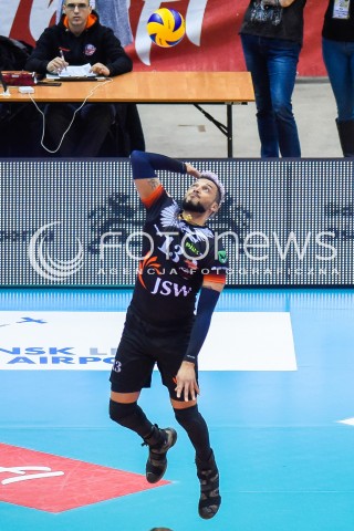  07.02.2018 GDANSK<br />SIATKOWKA - PLUS LIGA SEZON 2017/2018<br />MECZ TREFL GDANSK - JASTRZEBSKI WEGIEL<br />N/Z SALVADOR HIDALGO OLIVA<br /> 