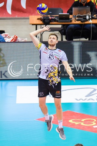  07.02.2018 GDANSK<br />SIATKOWKA - PLUS LIGA SEZON 2017/2018<br />MECZ TREFL GDANSK - JASTRZEBSKI WEGIEL<br />N/Z MICHAL KOZLOWSKI<br /> 