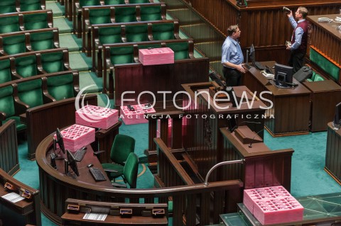 Posiedzenie Sejmu w Warszawie