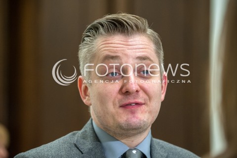  08.02.2018 WARSZAWA SEJM<br />POSIEDZENIE SEJMU<br />N/Z JAKUB STEFANIAK<br /> 