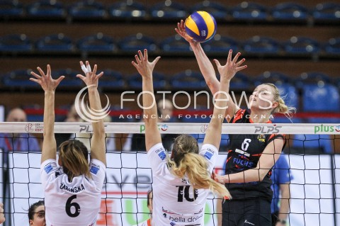  10.02.2018 RZESZOW <br />SIATKOWKA LIGA SIATKOWKI KOBIET LSK 2017/2018 WOMEN VOLLEYBALL POLAND POLISH LEAGUE <br />MECZ DEVELOPRES SKYRES RZESZOW - KSZO OSTROWIEC SWIETOKRZYSKI <br />N/Z ANNA MIROS <br /> 
