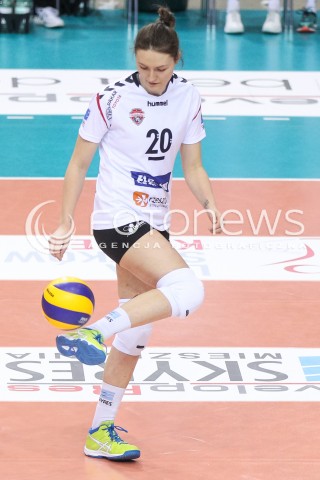  10.02.2018 RZESZOW <br />SIATKOWKA LIGA SIATKOWKI KOBIET LSK 2017/2018 WOMEN VOLLEYBALL POLAND POLISH LEAGUE <br />MECZ DEVELOPRES SKYRES RZESZOW - KSZO OSTROWIEC SWIETOKRZYSKI <br />N/Z JELENA BLAGOJEVIC SYLWETKA <br /> 