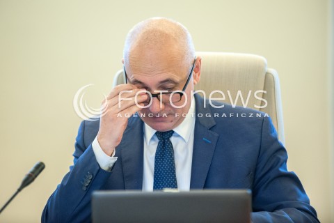  14.02.2018 WARSZAWA<br />POSIEDZENIE RADY MINISTROW<br />N/Z JOACHIM BRUDZINSKI<br /> 
