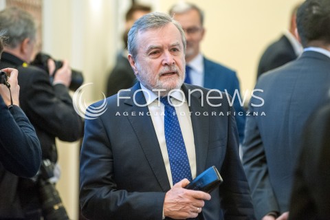 14.02.2018 WARSZAWA<br />POSIEDZENIE RADY MINISTROW<br />N/Z PIOTR GLINSKI<br /> 