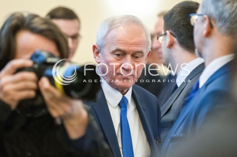  14.02.2018 WARSZAWA<br />POSIEDZENIE RADY MINISTROW<br />N/Z KRZYSZTOF TCHORZEWSKI <br /> 