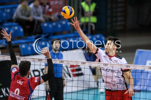  14.02.2018 RZESZOW POLAND<br />SIATKOWKA PUCHAR CEV <br />MEN VOLLEYBALL CEV CUP <br />MATCH ASSECO RESOVIA - GFC AJACCIO VB <br />N/Z ALEKSANDER SLIWKA <br /> 