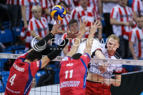  14.02.2018 RZESZOW POLAND<br />SIATKOWKA PUCHAR CEV <br />MEN VOLLEYBALL CEV CUP <br />MATCH ASSECO RESOVIA - GFC AJACCIO VB <br />N/Z JAKUB JAROSZ <br /> 