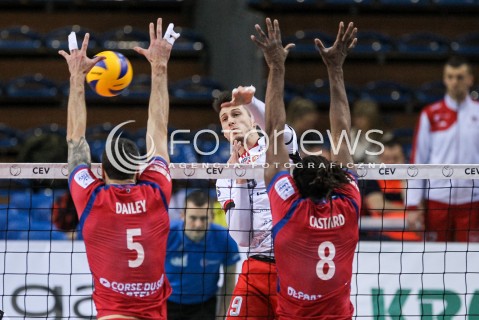  14.02.2018 RZESZOW POLAND<br />SIATKOWKA PUCHAR CEV <br />MEN VOLLEYBALL CEV CUP <br />MATCH ASSECO RESOVIA - GFC AJACCIO VB <br />N/Z THIBAULT ROSSARD <br /> 