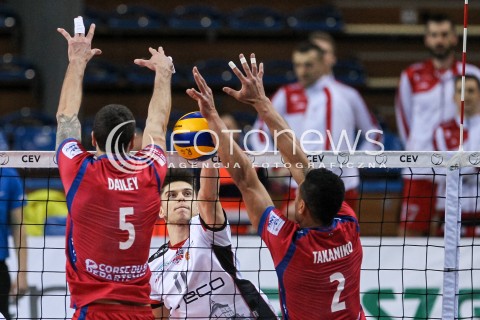  14.02.2018 RZESZOW POLAND<br />SIATKOWKA PUCHAR CEV <br />MEN VOLLEYBALL CEV CUP <br />MATCH ASSECO RESOVIA - GFC AJACCIO VB <br />N/Z ALEKSANDER SLIWKA <br /> 