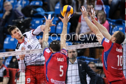  14.02.2018 RZESZOW POLAND<br />SIATKOWKA PUCHAR CEV <br />MEN VOLLEYBALL CEV CUP <br />MATCH ASSECO RESOVIA - GFC AJACCIO VB <br />N/Z THIBAULT ROSSARD <br /> 