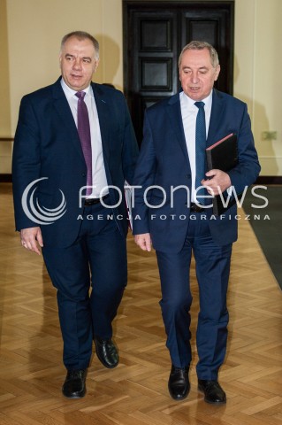  14.02.2018 WARSZAWA<br />POSIEDZENIE RADY MINISTROW<br />N/Z JACEK SASIN HENRYK KOWALCZYK<br /> 