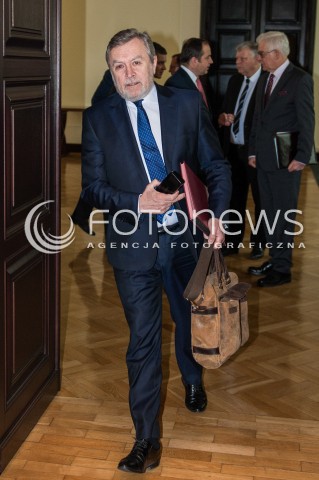  14.02.2018 WARSZAWA<br />POSIEDZENIE RADY MINISTROW<br />N/Z PIOTR GLINSKI<br /> 