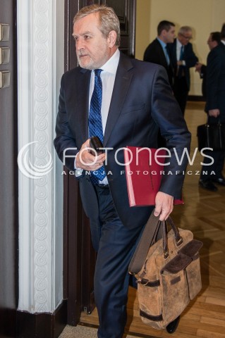  14.02.2018 WARSZAWA<br />POSIEDZENIE RADY MINISTROW<br />N/Z PIOTR GLINSKI<br /> 