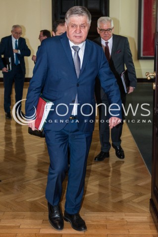  14.02.2018 WARSZAWA<br />POSIEDZENIE RADY MINISTROW<br />N/Z KRZYSZTOF JURGIEL<br /> 