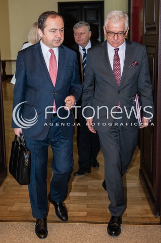  14.02.2018 WARSZAWA<br />POSIEDZENIE RADY MINISTROW<br />N/Z KONRAD SZYMANSKI JACEK CZAPUTOWICZ<br /> 