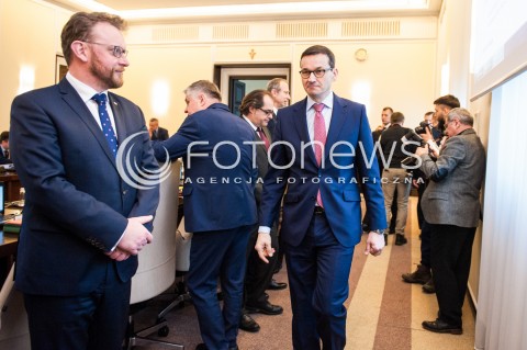 Posiedzenie Rady Ministrów w Warszawie