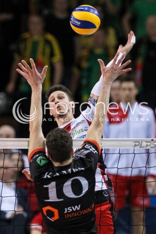  18.02.2018 RZESZOW<br />SIATKOWKA PLUSLIGA 2017/2018 MEN VOLLEYBALL POLAND POLISH PLUS LIGA LEAGUE SEASON 2017/2018<br />MECZ ASSECO RESOVIA RZESZOW - JASTRZEBSKI WEGIEL <br />N/Z THIBAULT ROSSARD <br /> 