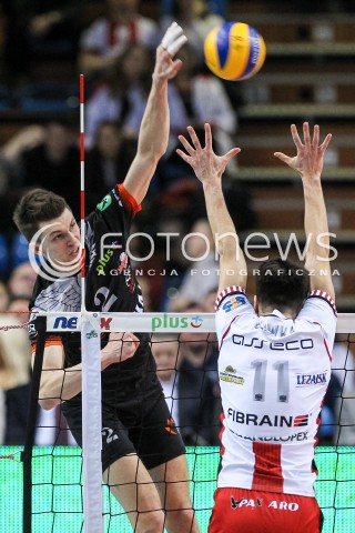  18.02.2018 RZESZOW<br />SIATKOWKA PLUSLIGA 2017/2018 MEN VOLLEYBALL POLAND POLISH PLUS LIGA LEAGUE SEASON 2017/2018<br />MECZ ASSECO RESOVIA RZESZOW - JASTRZEBSKI WEGIEL <br />N/Z MACIEJ MUZAJ <br /> 
