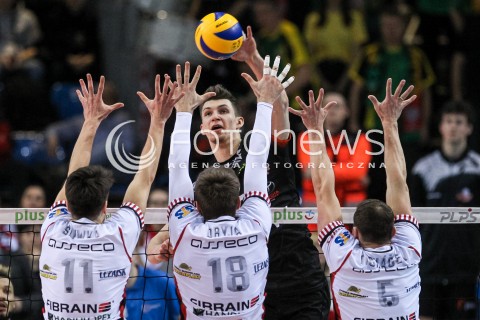  18.02.2018 RZESZOW<br />SIATKOWKA PLUSLIGA 2017/2018 MEN VOLLEYBALL POLAND POLISH PLUS LIGA LEAGUE SEASON 2017/2018<br />MECZ ASSECO RESOVIA RZESZOW - JASTRZEBSKI WEGIEL <br />N/Z MACIEJ MUZAJ <br /> 
