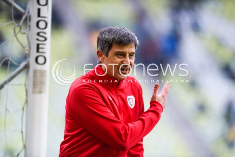  18.02.2018 GDANSK <br />PILKA NOZNA - EKSTRAKLASA SEZON 2017/2018<br />MECZ LECHIA GDANSK - PIAST GLIWICE<br />N/Z WALDEMAR FORNALIK<br /> 