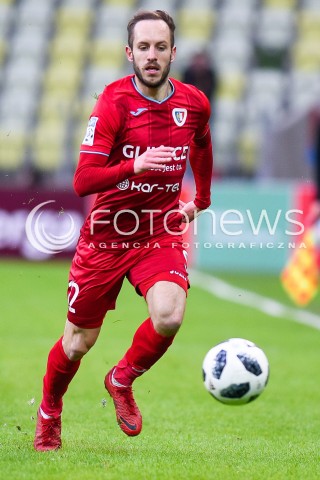  18.02.2018 GDANSK <br />PILKA NOZNA - EKSTRAKLASA SEZON 2017/2018<br />MECZ LECHIA GDANSK - PIAST GLIWICE<br />N/Z SASA ZIVEC<br /> 