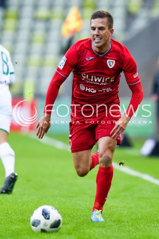  18.02.2018 GDANSK <br />PILKA NOZNA - EKSTRAKLASA SEZON 2017/2018<br />MECZ LECHIA GDANSK - PIAST GLIWICE<br />N/Z MARCIN PIETROWSKI<br /> 