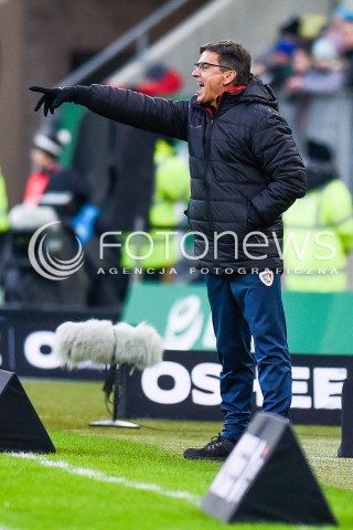 18.02.2018 GDANSK <br />PILKA NOZNA - EKSTRAKLASA SEZON 2017/2018<br />MECZ LECHIA GDANSK - PIAST GLIWICE<br />N/Z WALDEMAR FORNALIK<br /> 