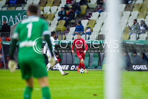  18.02.2018 GDANSK <br />PILKA NOZNA - EKSTRAKLASA SEZON 2017/2018<br />MECZ LECHIA GDANSK - PIAST GLIWICE<br />N/Z KAROL ANGIELSKI<br /> 