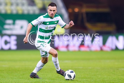  18.02.2018 GDANSK <br />PILKA NOZNA - EKSTRAKLASA SEZON 2017/2018<br />MECZ LECHIA GDANSK - PIAST GLIWICE<br />N/Z SLAWOMIR PESZKO<br /> 
