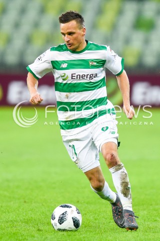  18.02.2018 GDANSK <br />PILKA NOZNA - EKSTRAKLASA SEZON 2017/2018<br />MECZ LECHIA GDANSK - PIAST GLIWICE<br />N/Z SLAWOMIR PESZKO<br /> 