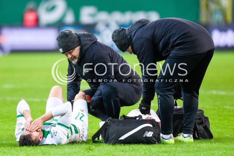  18.02.2018 GDANSK <br />PILKA NOZNA - EKSTRAKLASA SEZON 2017/2018<br />MECZ LECHIA GDANSK - PIAST GLIWICE<br />N/Z RAFAL WOLSKI<br /> 