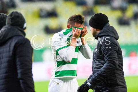  18.02.2018 GDANSK <br />PILKA NOZNA - EKSTRAKLASA SEZON 2017/2018<br />MECZ LECHIA GDANSK - PIAST GLIWICE<br />N/Z RAFAL WOLSKI<br /> 