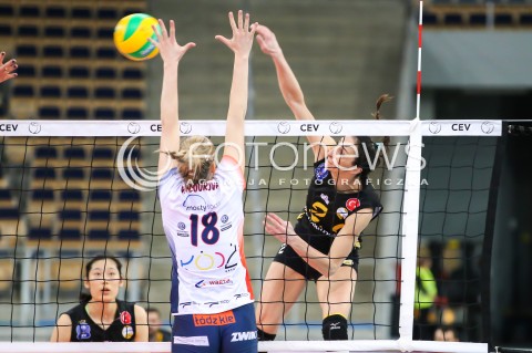  20.02.2018 LODZ SIATKOWKA PUCHAR CEV SEZON 2017/2018 <br />
GROT BUDOWLANI LODZ -  VAKIFBANK ISTANBUL<br />
N/Z GOZDE KIRDAR<br />
 