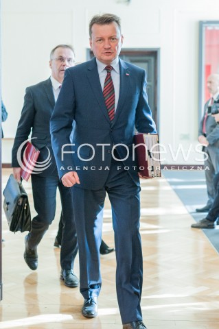 20.02.2018 WARSZAWA<br />POSIEDZENIE RADY MINISTROW<br />N/Z MARIUSZ BLASZCZAK<br /> 