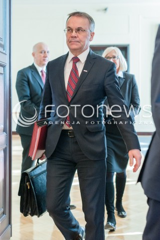 20.02.2018 WARSZAWA<br />POSIEDZENIE RADY MINISTROW<br />N/Z JAROSLAW SELLIN<br /> 