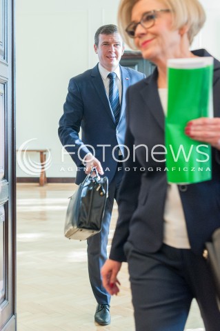  20.02.2018 WARSZAWA<br />POSIEDZENIE RADY MINISTROW<br />N/Z WITOLD BANKA<br /> 