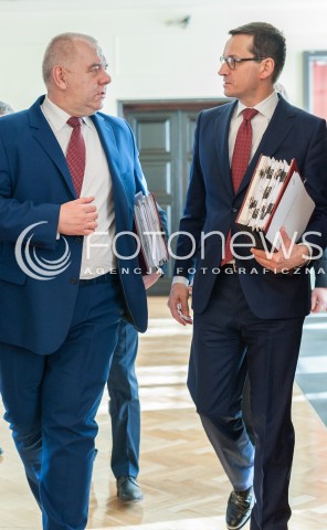  20.02.2018 WARSZAWA<br />POSIEDZENIE RADY MINISTROW<br />N/Z MATEUSZ MORAWIECKI JACEK SASIN <br /> 