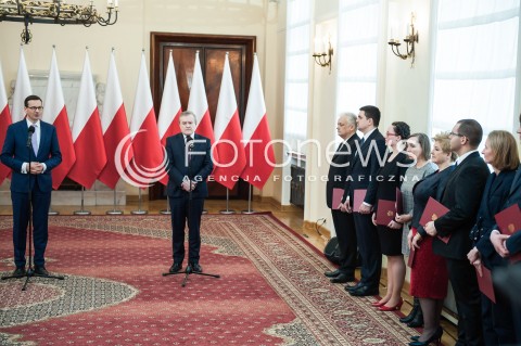  21.02.2018 WARSZWA<br />INAUGURACJA RADY NARODOWEGO INSTYTUTU WOLNOSCI<br />N/Z PREMIER MATEUSZ MORAWIECKI PIOTR GLINSKI CZLONKOWIE RADY NARODOWEGO INSTYTUTU WOLNOSCI<br /> 